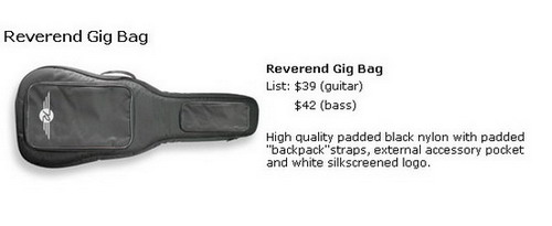 Reverend Gigbag